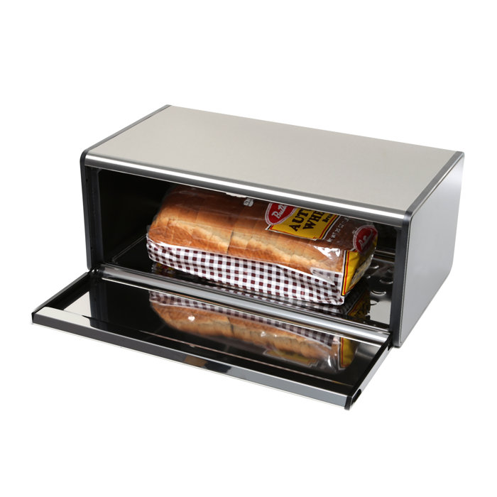 Brabantia Fall Front Bread Box & Reviews Wayfair